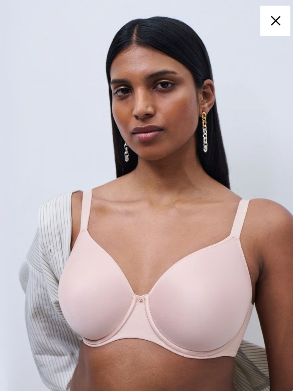 Chantelle Comfort Chic Back Smoothing Full Coverage T-Shirt Full Coverage Bra